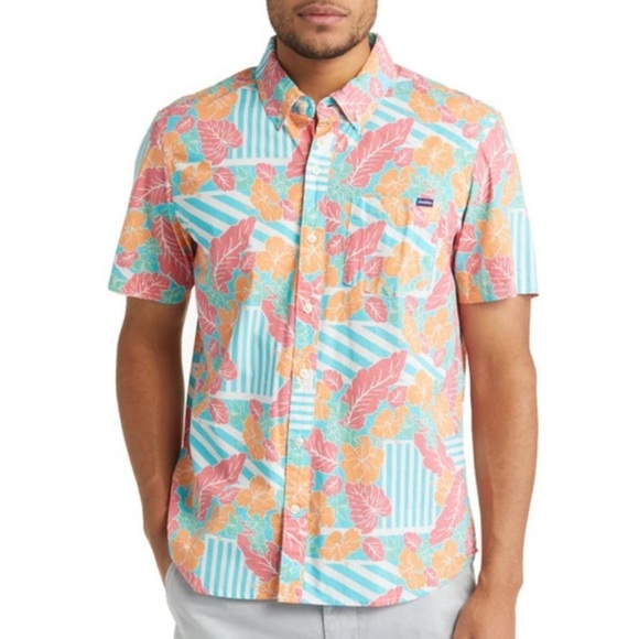 chubbies Other - NWOT Chubbies Men's The Inspiration Print Button Down Shirt Size XL